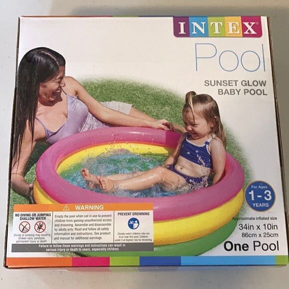 Sunset Glow Baby Pool - Picture 1 of 3